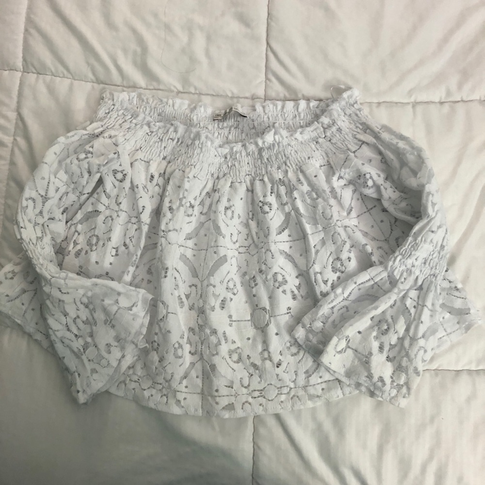 ZARA off the shoulder top